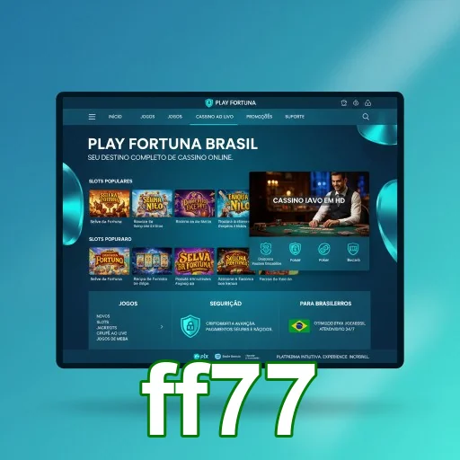 Ilustração de Aproveite o aplicativo cassino da ff77 com segurança e agilidade