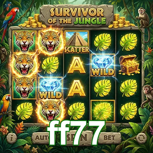 Ilustração de Explore as Slots e Recompensas VIP no ff77